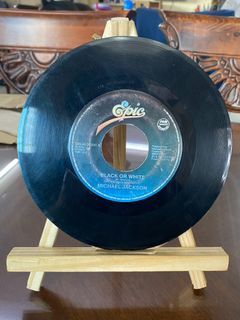Philippine Release Vinyl Plaka Single - Michael Jackson Black Or White - Used 45 Rpm