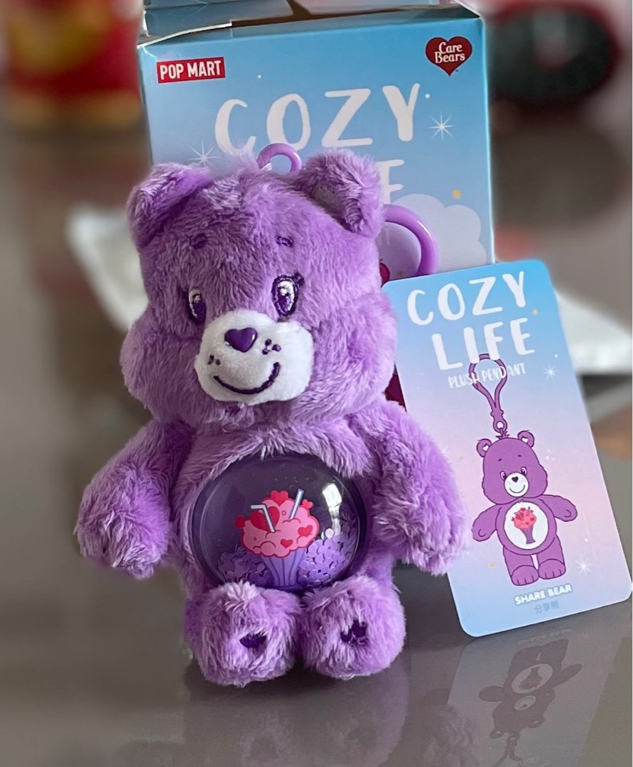 Popmart Care Bears Cozy life 'Share bear', Hobbies & Toys