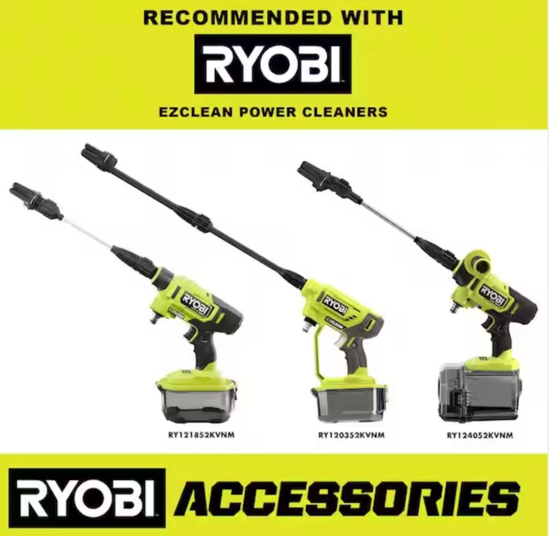 RYOBI RY3112EW EZClean Power Cleaner 12 in. Extension Wand Only