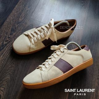 SAINT LAURENT PARIS | SL / 01 Court Classic Sneaker Shoes