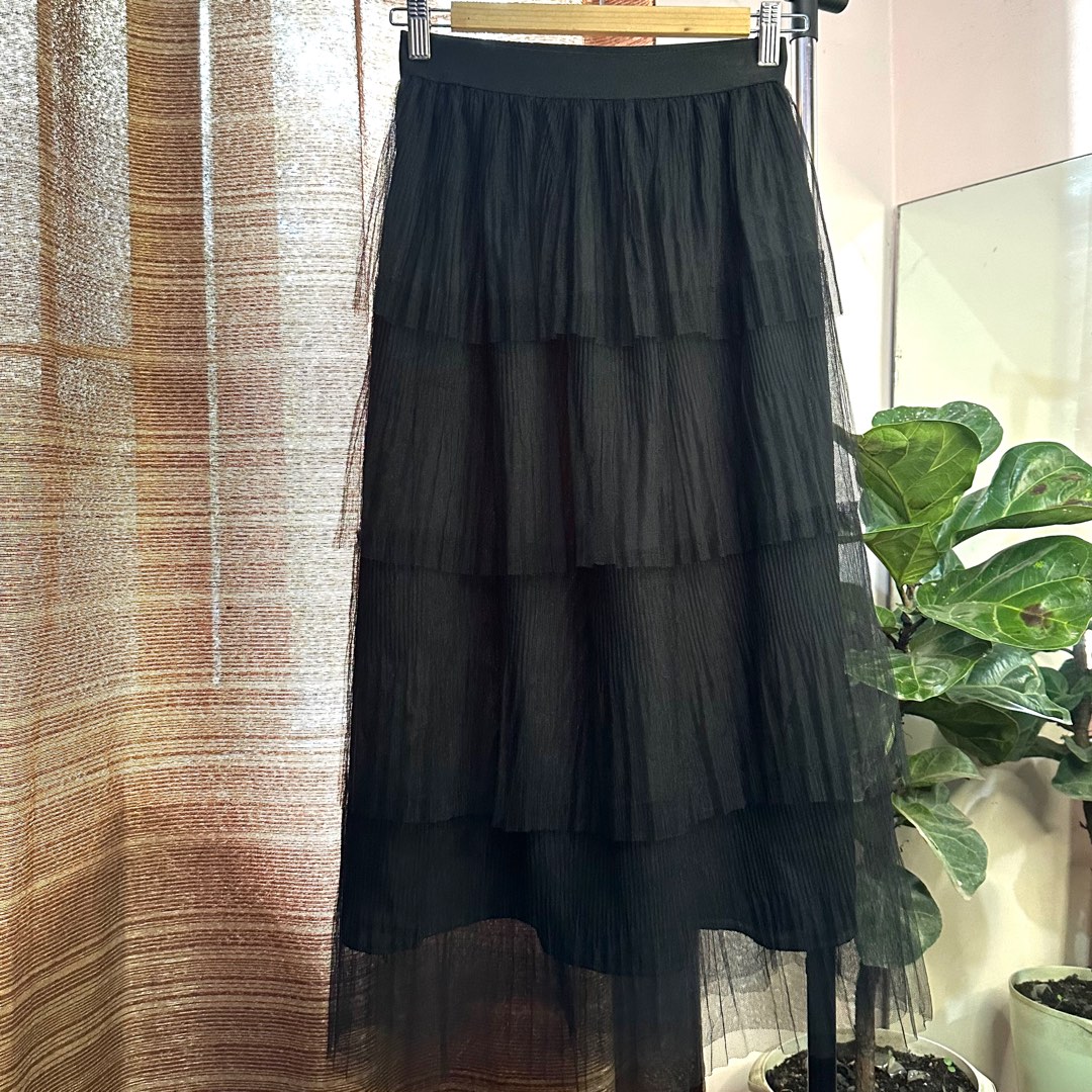 SALE Black tulle skirt Women s Fashion Bottoms Skirts on