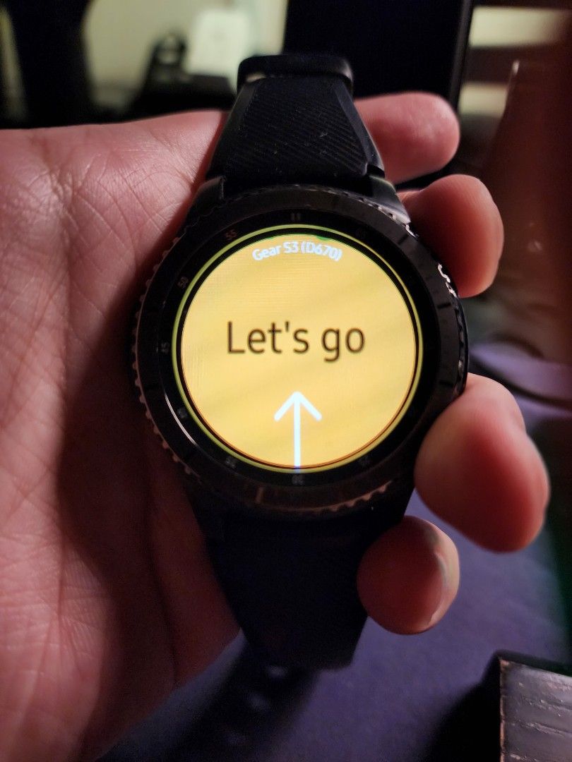 NO NEGO Samsung Gear S3 Frontier NO LTE SAMSUNG PHONES ONLY