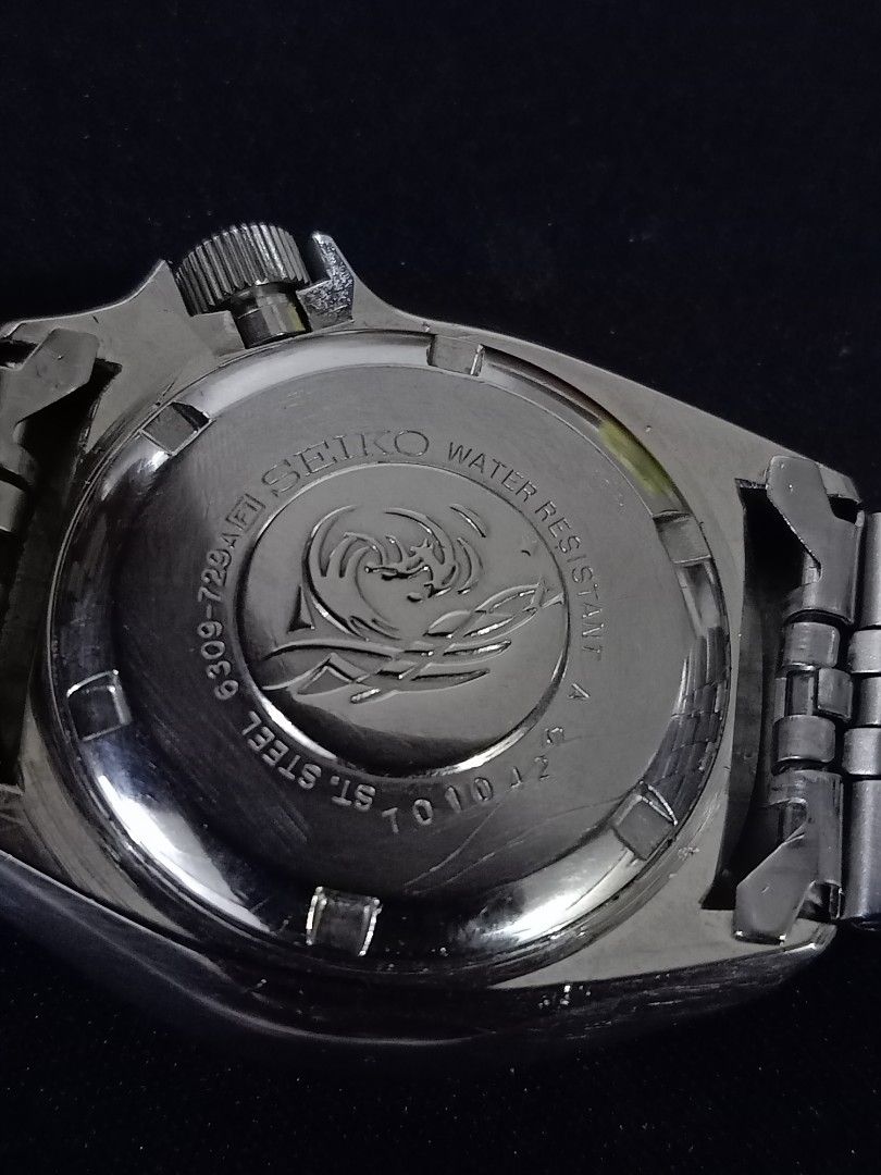 Seiko 6309 729a divers (Category: Men's Watches) located in Las Pinas. Submitted by quick_deals_great_finds2 (Listing ID 1290555578, Image 2). Description: Slim turtle Original good working condition 42mm large fits wrist 7. 5 inches Fully functional no issues.