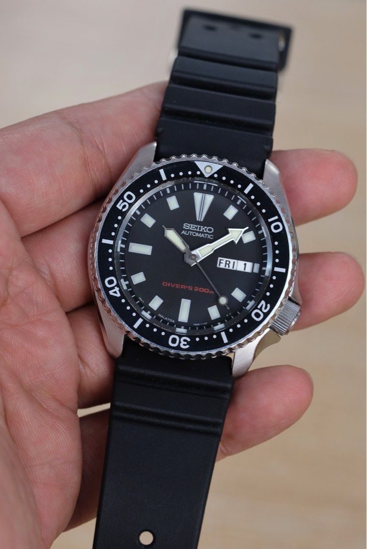 Seiko SKX173 with original rubber 2009 Men s Fashion Watches Accessories Watches on Carousell