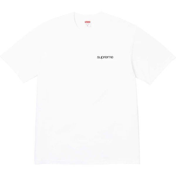 SIZE L | Supreme NYC Tee White, Men's Fashion, Tops & Sets