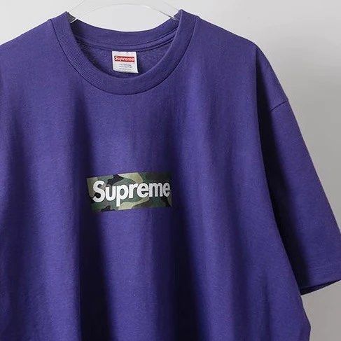 Supreme Camo Box Logo Tee Black