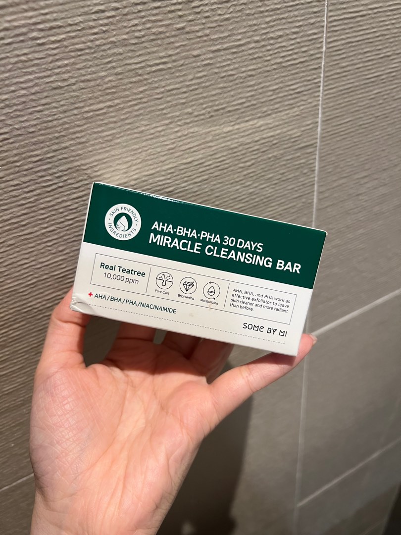 Some By Mi Aha.Bha.Pha 30 Days Miracle Cleansing Bar / Soap / Facial ...