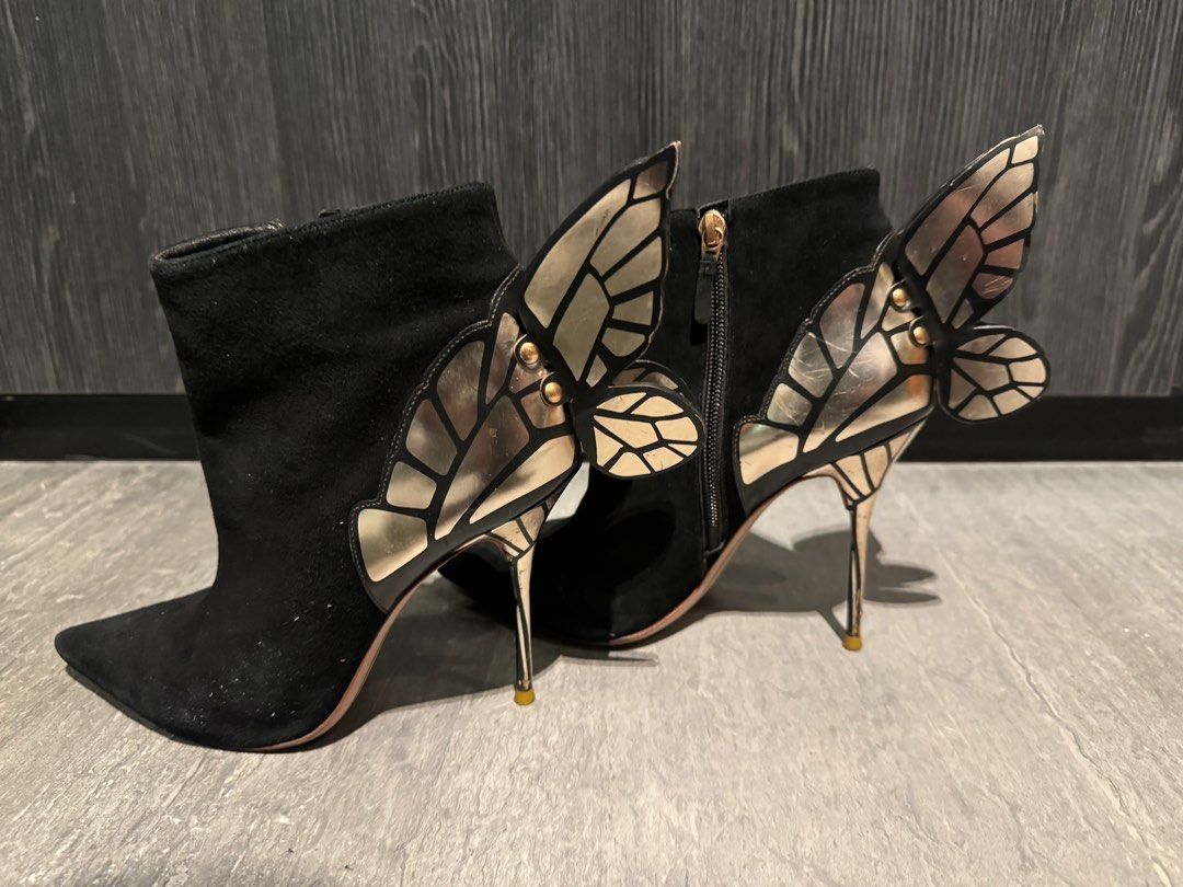 Sophia Webster Ankle boots with wings Women s Fashion Footwear