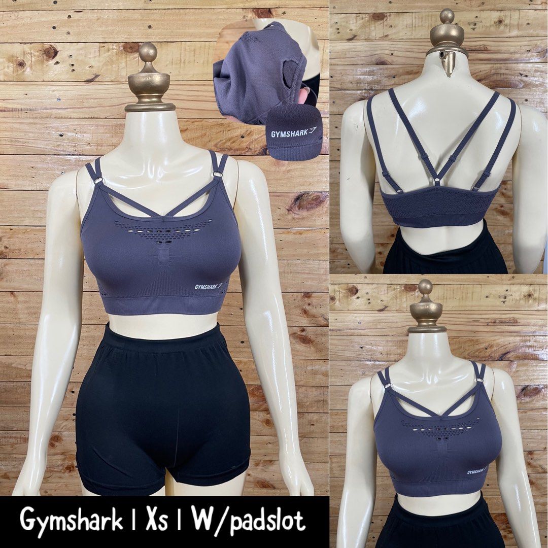 gymshark minimal sports bra, Women's Fashion, Activewear on Carousell