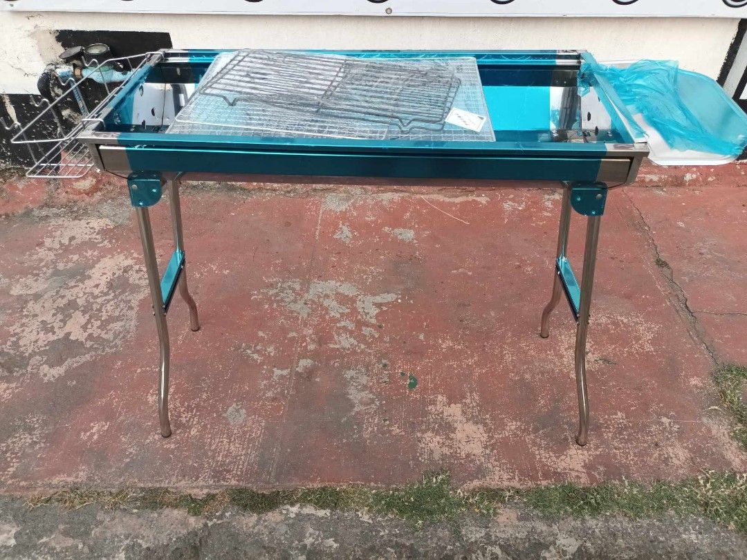 Stainless BBQ Grill (Category: Other Home Appliances) located in Manila. Submitted by redonlineshop (Listing ID 1290532081, Image 2). Description: Stainless BBQ Grill ₱1350 ON HAND BRAND NEW Mode of Payment: Gcash,COD Same day delivery + Delivery Fee.