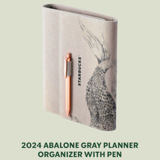 Starbucks Planner 2024 - ABALONE GRAY (SEALED)
