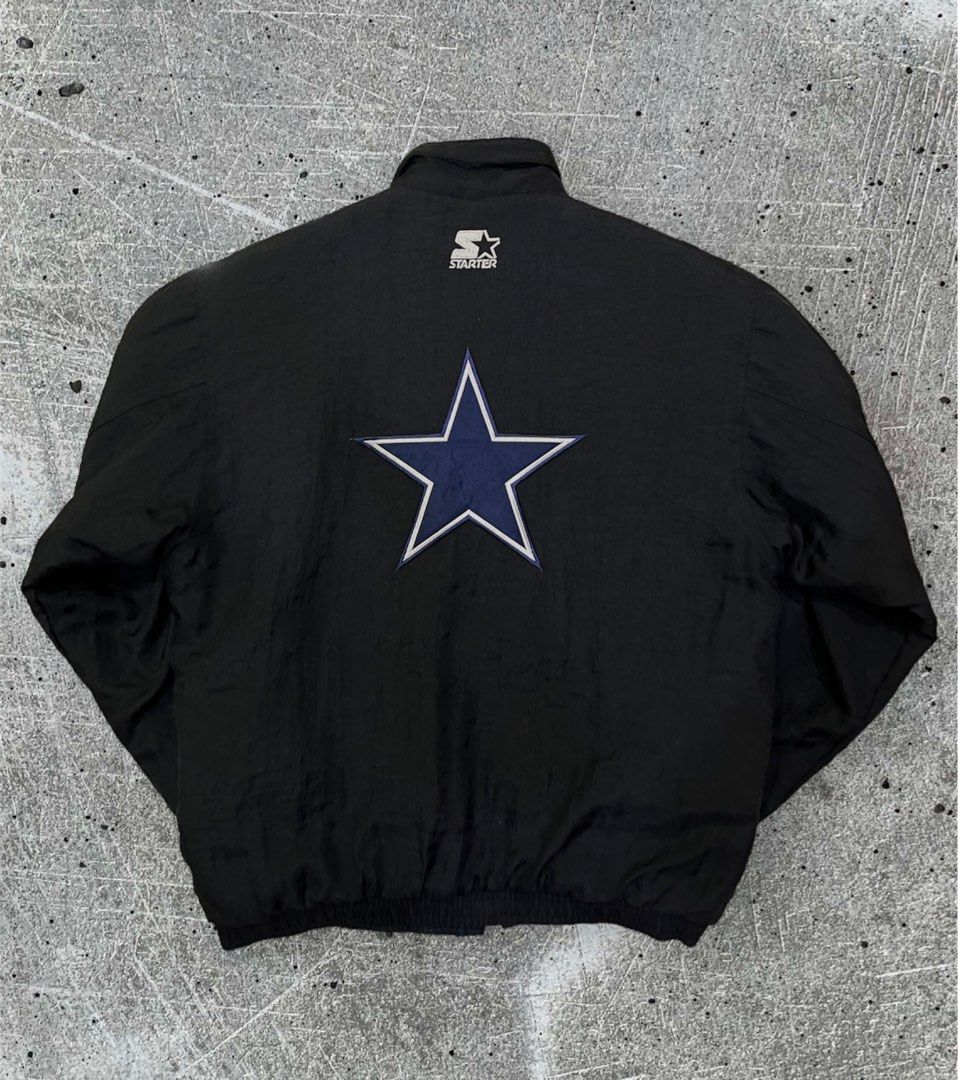 Starter NFL Jacket (Category: Coats, Jackets and Outerwear) located in Seri Manjung. Submitted by ahmadclub (Listing ID 1290440607, Image 1). Description: Starter Jacket 👉🏻size on tag XL 👉🏻Pit 18.5, Labuh 22 👉🏻 Condition 9/10 (poket dalam koyak & seperti dalam gambar) * Ringer sedikit distress ✅Siap di dobi & Siap untuk di pakai Semenanjung: + RM8 Sabah / Sarawak: + RM15 Warna mungkin berbeza kerana pencahayaan📸 #bundle #bundlemalaysia #ho