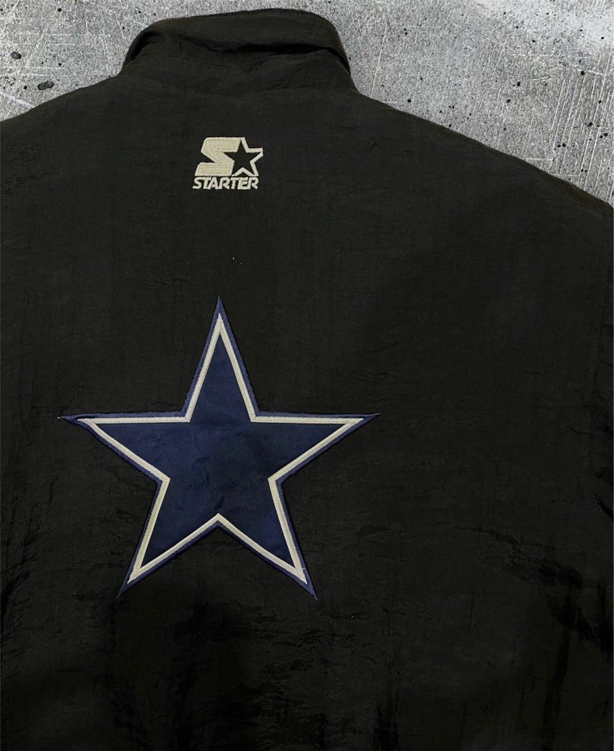 Starter NFL Jacket (Category: Coats, Jackets and Outerwear) located in Seri Manjung. Submitted by ahmadclub (Listing ID 1290440607, Image 2). Description: Starter Jacket 👉🏻size on tag XL 👉🏻Pit 18.5, Labuh 22 👉🏻 Condition 9/10 (poket dalam koyak & seperti dalam gambar) * Ringer sedikit distress ✅Siap di dobi & Siap untuk di pakai Semenanjung: + RM8 Sabah / Sarawak: + RM15 Warna mungkin berbeza kerana pencahayaan📸 #bundle #bundlemalaysia #ho