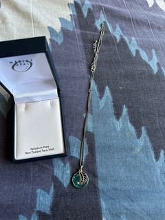 Sterling silver necklace from new zealnd