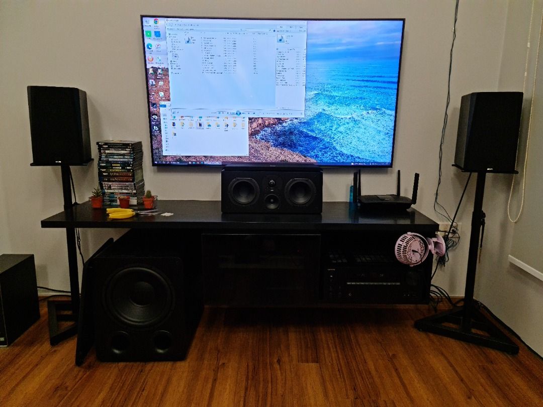 Entry level clearance home theater speakers