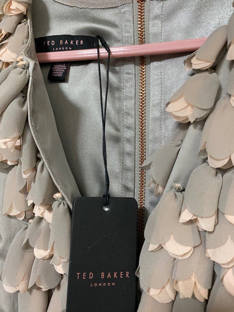 Ted baker grey floral dress new arrivals