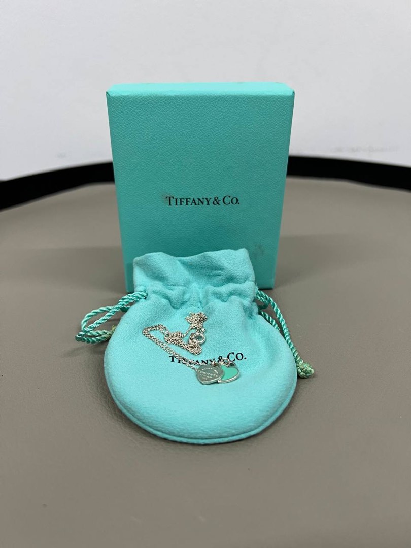 Tiffany and co necklace box shop