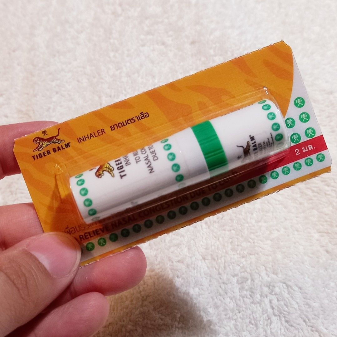 Tiger Balm Inhaler (Category: Body Care) located in Caloocan City. Submitted by MayumiandMithi (Listing ID 1228138784, Image 2). Description: Made in Thailand Price per piece.