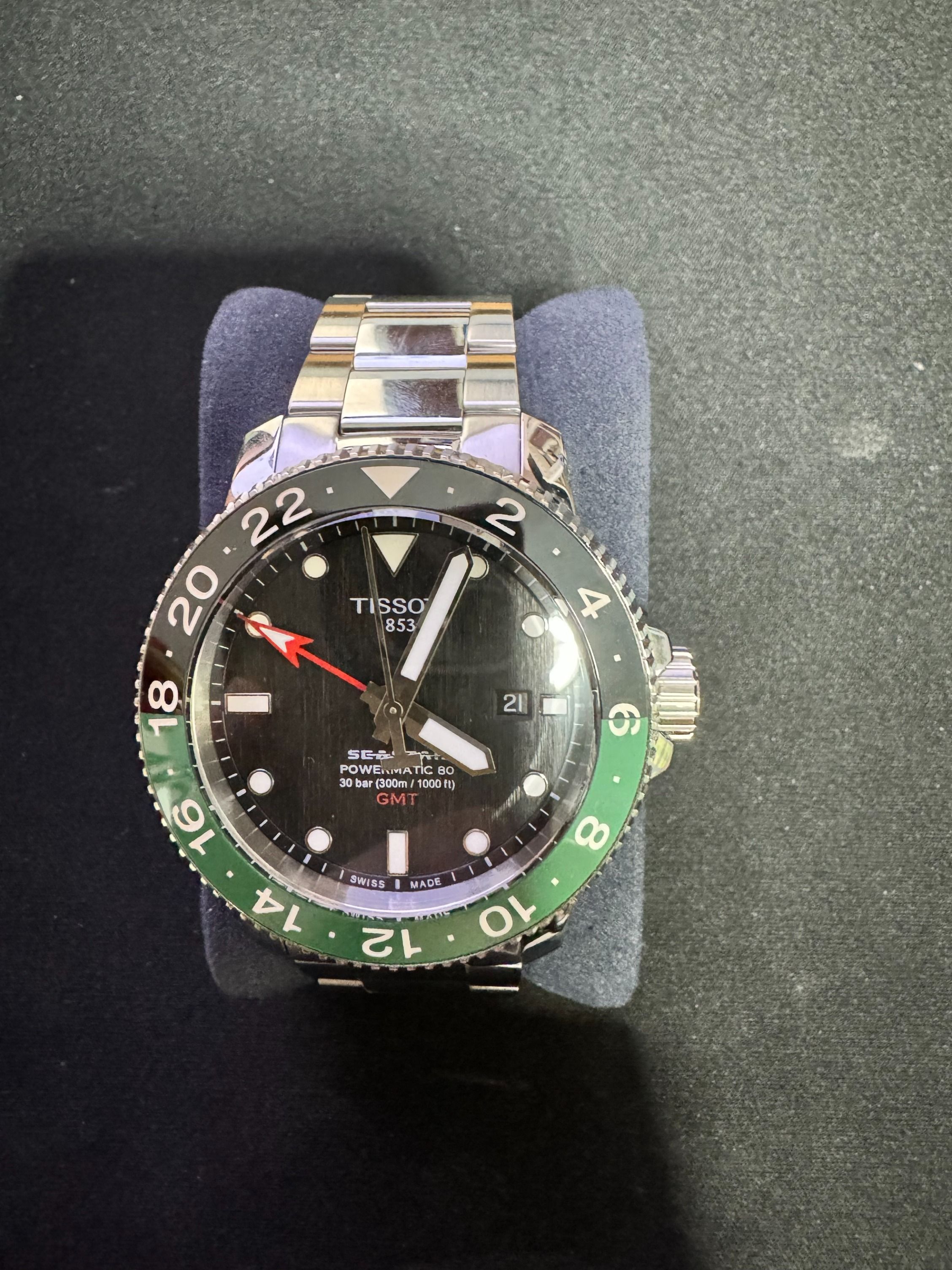 tissot seastar gmt