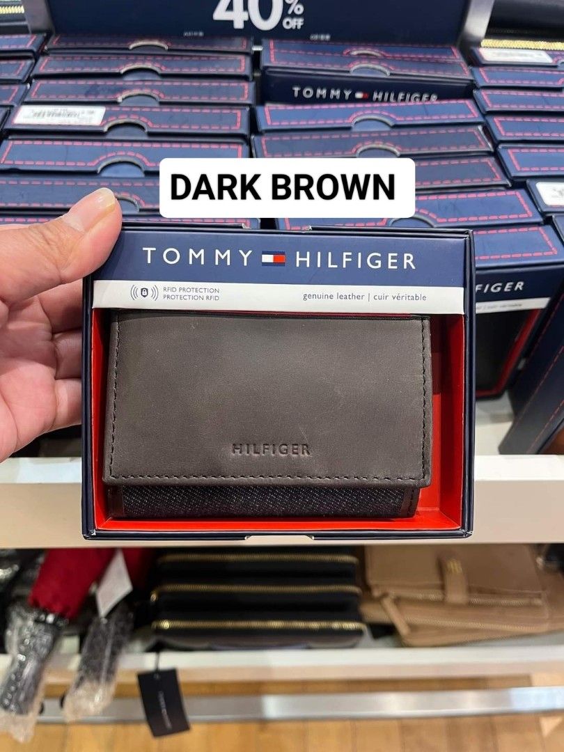 Tommy hilfiger 3 fold wallets sale
