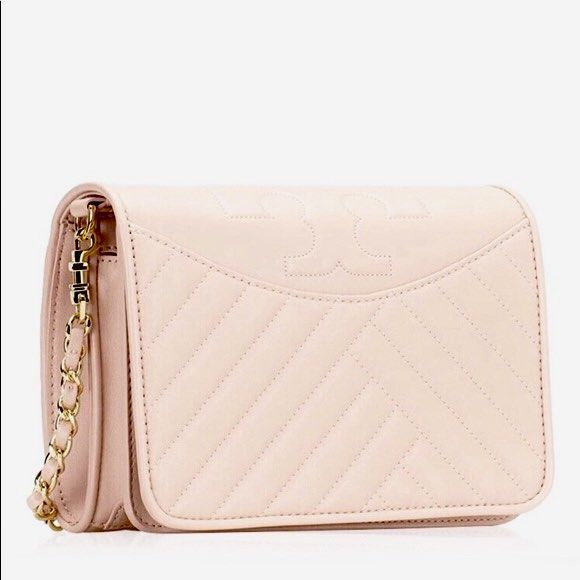 Tory Burch Alexa Leather Crossbody Bag Women s Fashion Bags