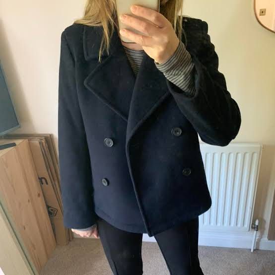 Pea coat deals uniqlo