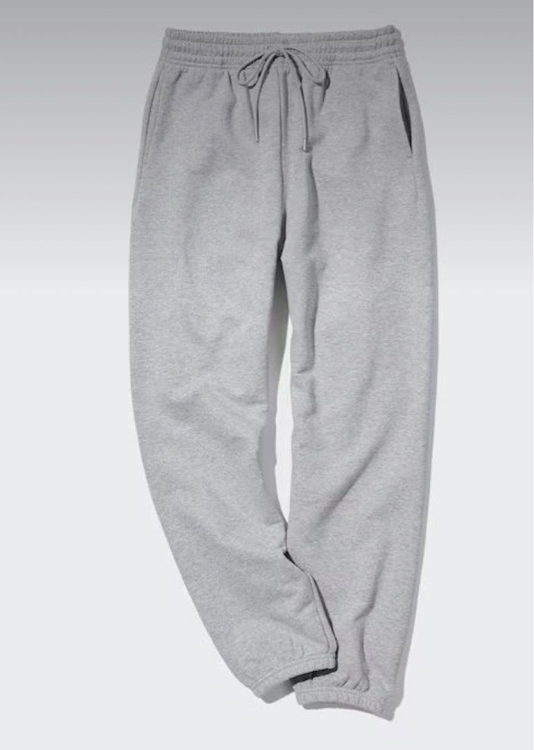 Uniqlo grey joggers top