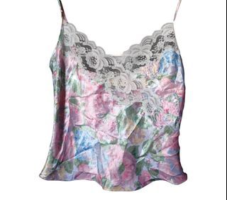 Victoria's Secret Floral Silk Top