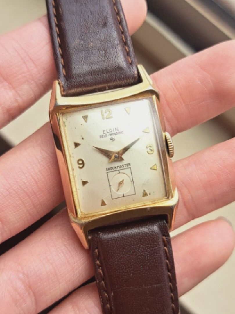 Elgin self winding shockmaster hotsell