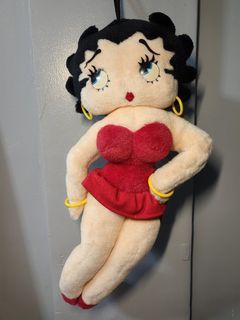 Vintage Betty Boop Plush 17" with papertag