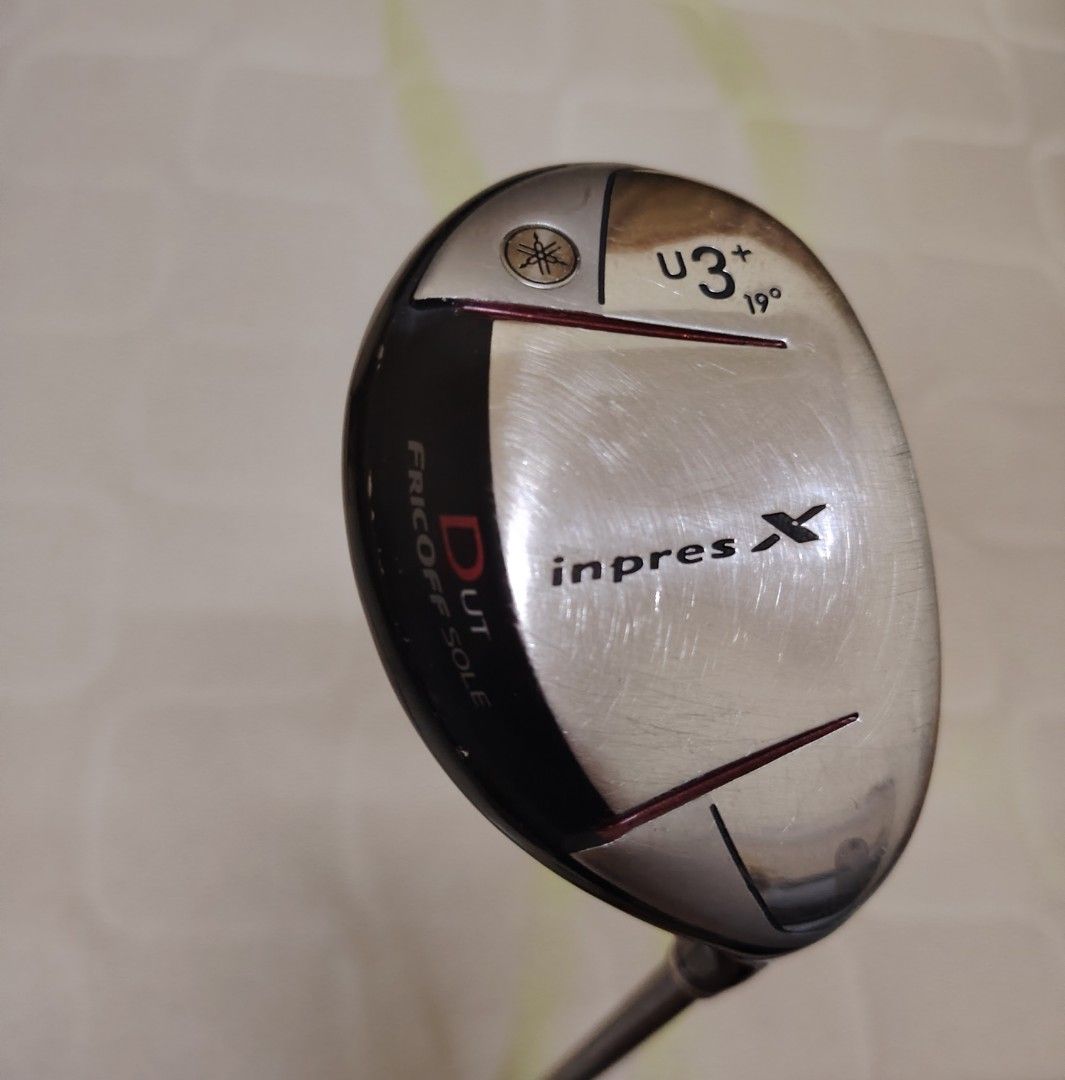 Japanese Yamaha Inpres X 9º Driver Stiff Graphite Shaft Golf Pride Grip + H.C. Japanese Yamaha Inpres X 9º Driver Stiff Graphite Shaft Golf Pride Grip + H.C.
