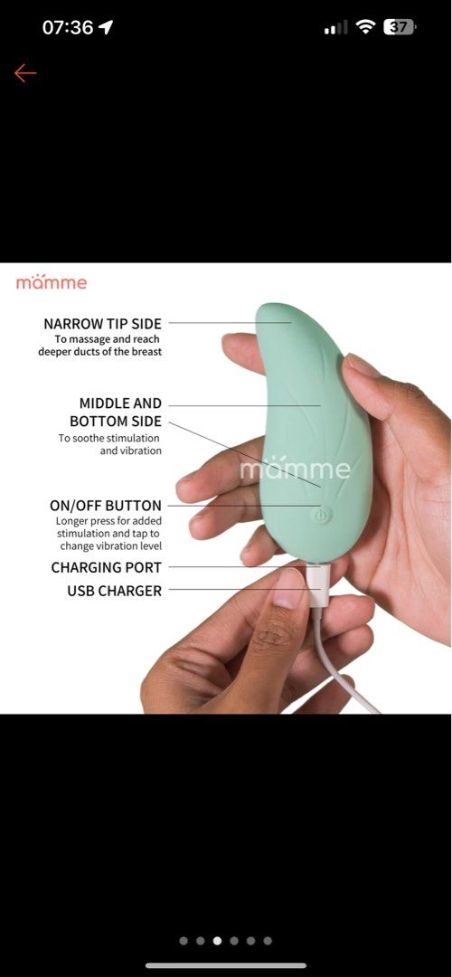 Youha lactation massager (Category: Maternity Care) located in Taguig. Submitted by chillane (Listing ID 1290623440, Image 3). Description: Youha Lactation Massager - Almost new With box and cord Original price: 1499 Rfs: Decluttering.