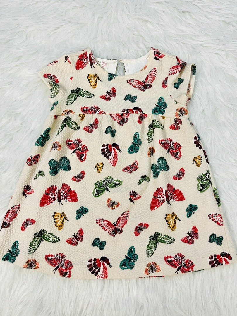 Zara butterfly dress outlet