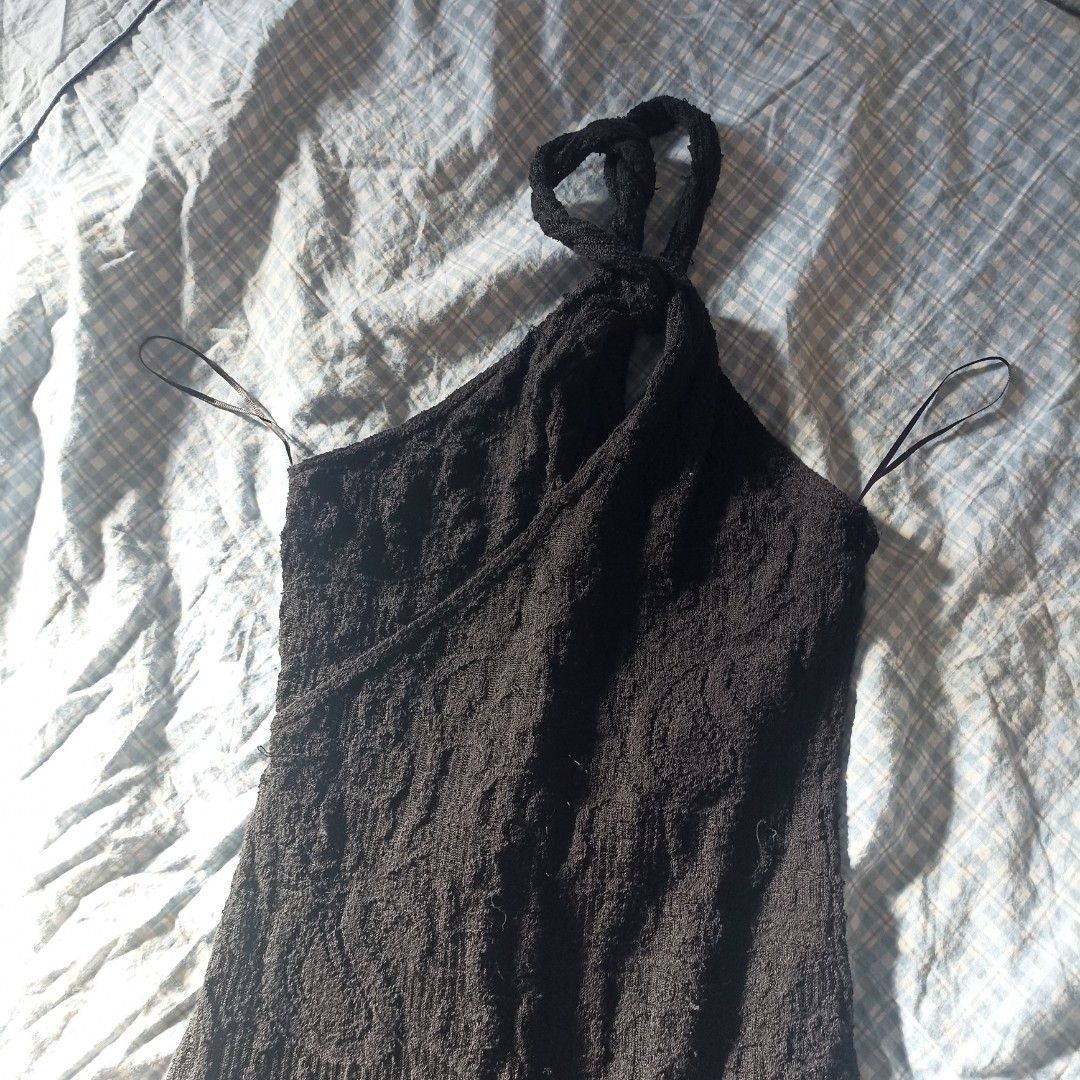 Zara Halter Jacquard mini dress (Category: Dresses) located in Taguig. Submitted by herstyles (Listing ID 1290604164, Image 2). Description: .