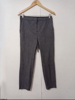 Zara Women Gray Soft Stretch Highwaist Trouser