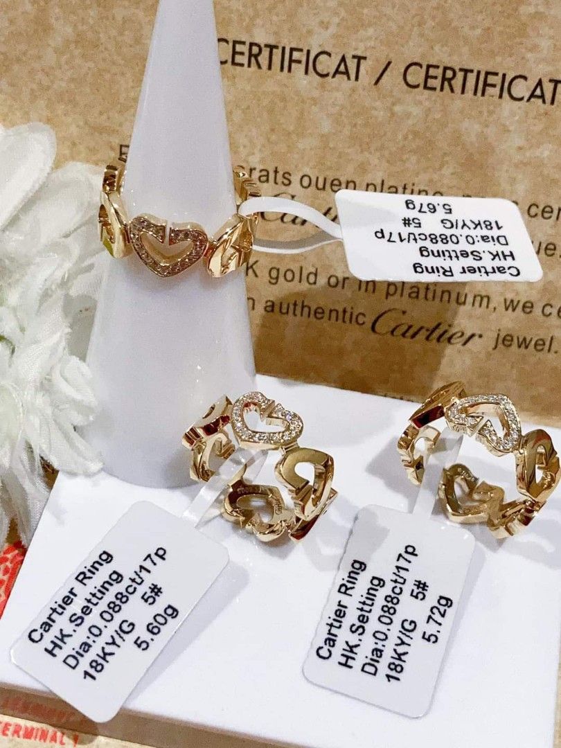 The fashion plus clearance gold ring