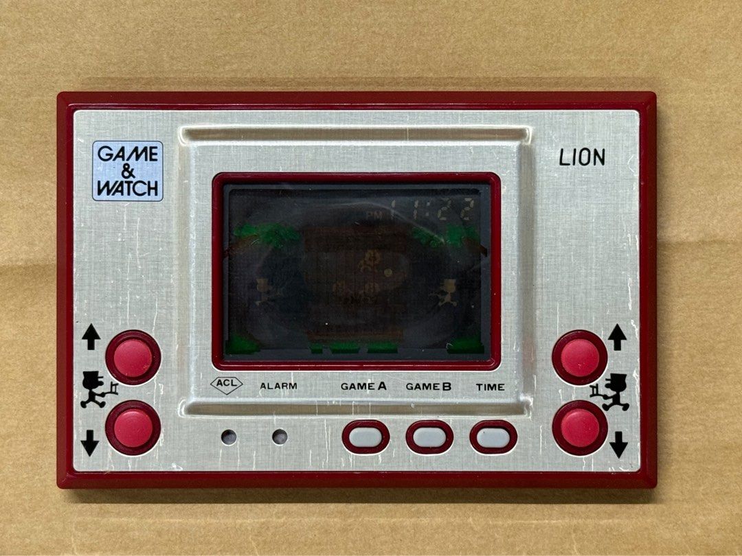 ゲームウォッチ　LION 電子ゲーム】任天堂・ゲーム＆ウオッチシリーズ『ライオン』を遊んで