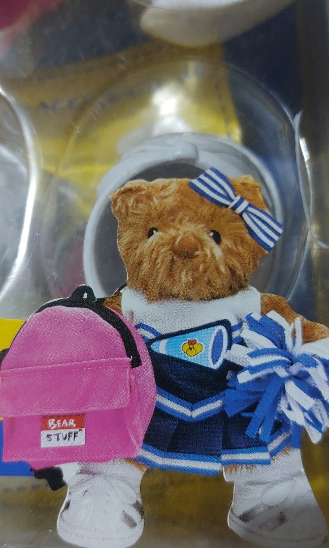 2004 Hasbro Build A Bear Toy Accessories Pink Backpack Bag White Shoes Socks Collectible Toy Collection Hobbies Toys Toys Games on Carousell