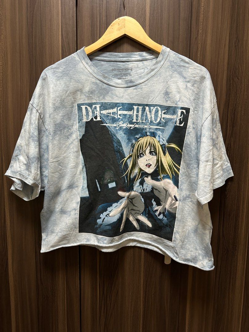 2022 Misa Amane Death Note Anime Crop Top (Category: Shirts) located in Santa Rosa. Submitted by nyumyum (Listing ID 1292213375, Image 1). Description: Size: M (21.5L x 23.5W) Condition: 9/10 excellent condition Color rate: 9/10 -NEGOTIABLE!!! Issue: .