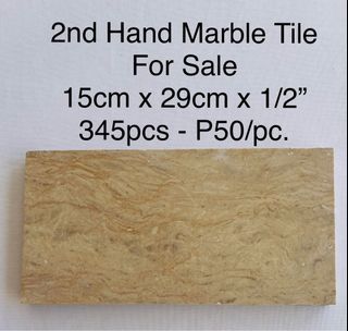 2nd Hand Marble Tile for Sale