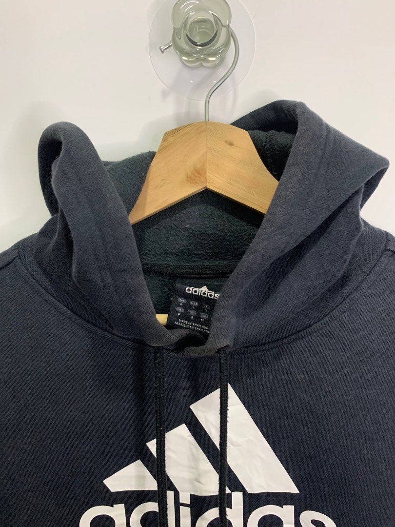 Adidas Box Logo Basketball Hoodie