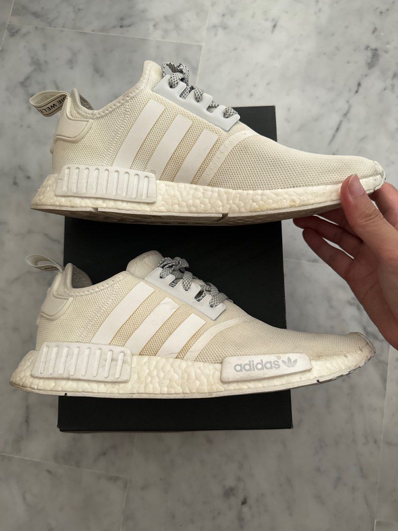 nmd runner triple white
