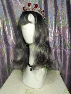 Alice Garden Black to Gray gradient wig