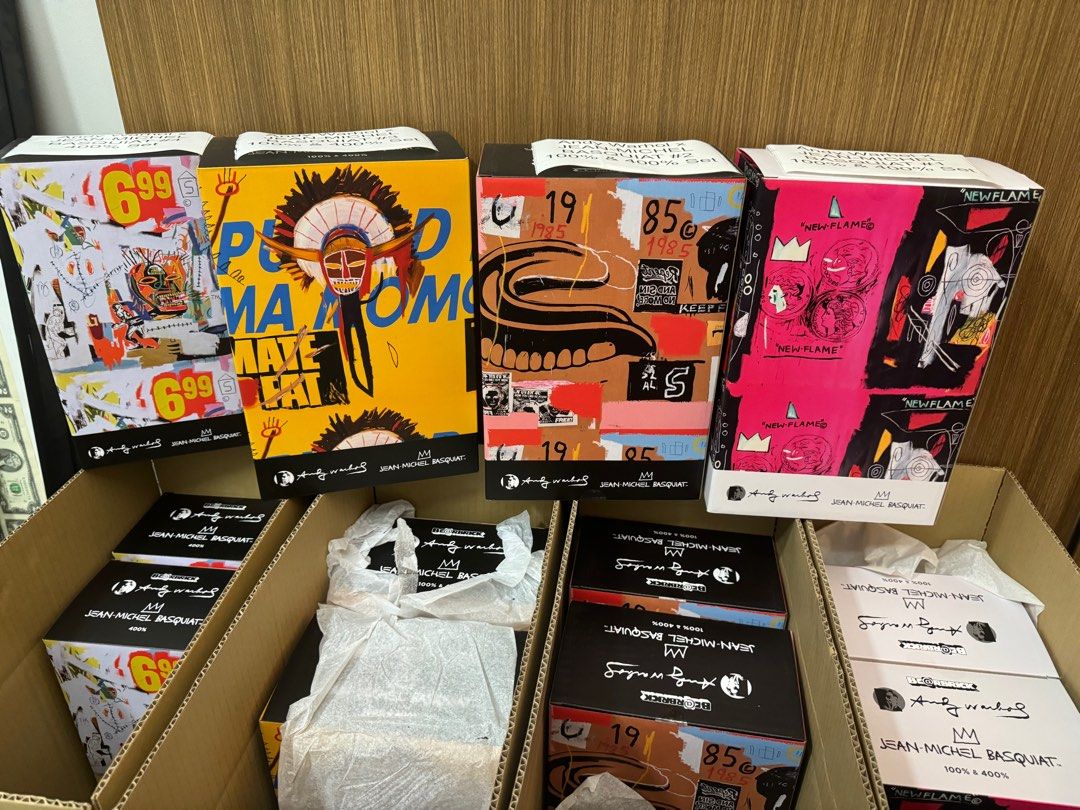 Andy Warhol x Jean Michel Basquiat 1, 2, 3 & 4 400%, Hobbies 