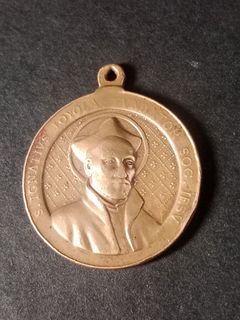 Antique religious medal