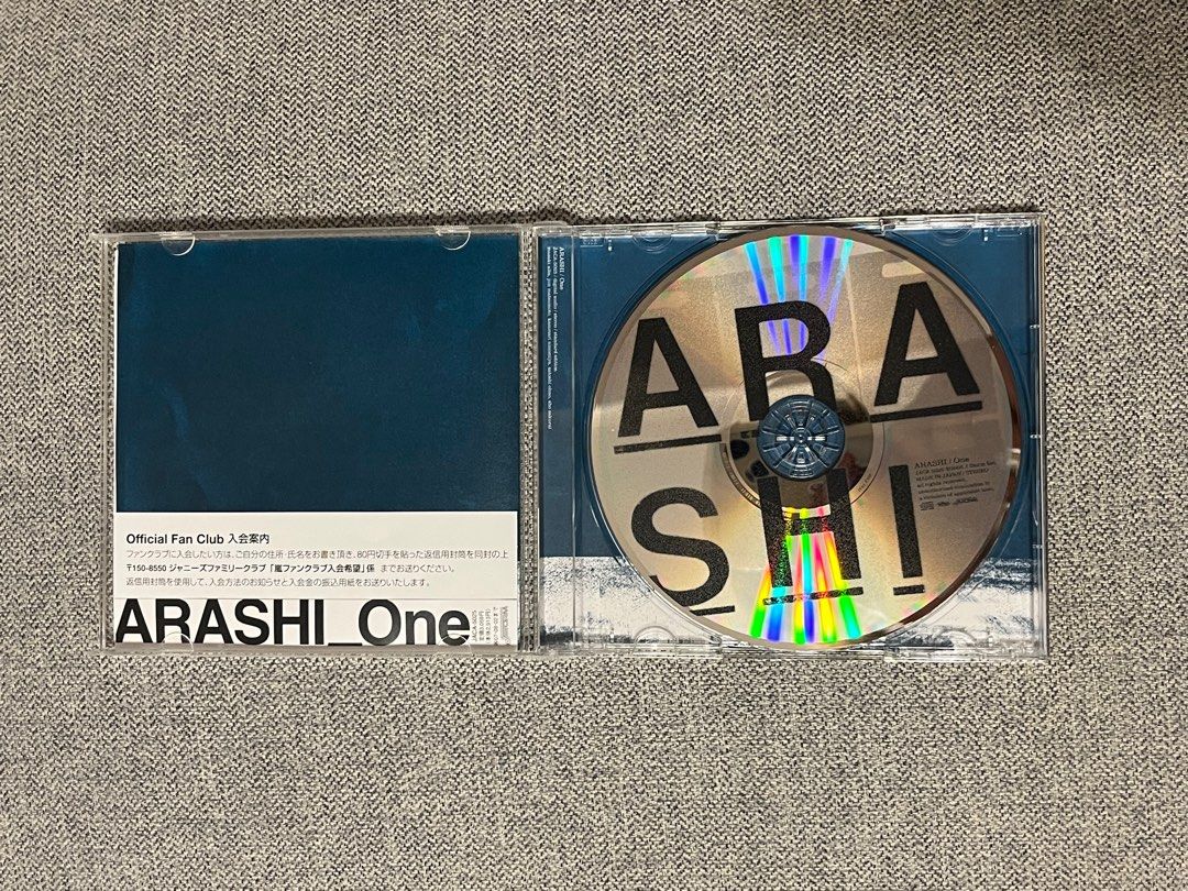 ARASHI 嵐日版CD, 興趣及遊戲, 音樂、樂器& 配件, 音樂與媒體- CD 及 