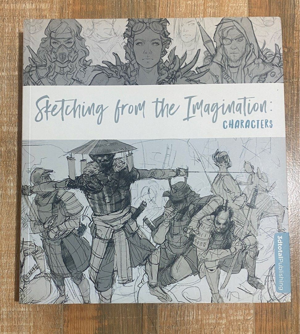 Artbook - Sketching from the Imagination: Characters (Category: Storybooks) located in Manila. Submitted by renzieg (Listing ID 1292195506, Image 1). Description: Artbook published by 3Dtotal Publishing. Barely used it. Only as a reference and read some ideas and techniques from professionals and their materials. .