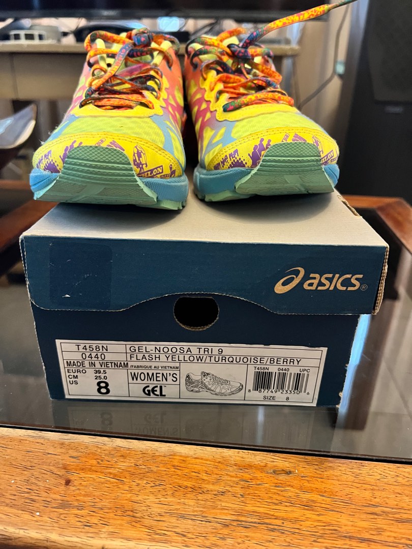 Asics gel noosa tri shop 9 flash yellow turquoise berry