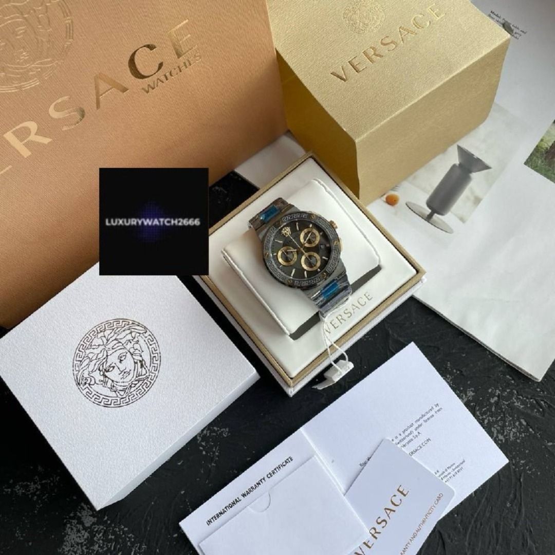 Greca Logo Chrono Watch