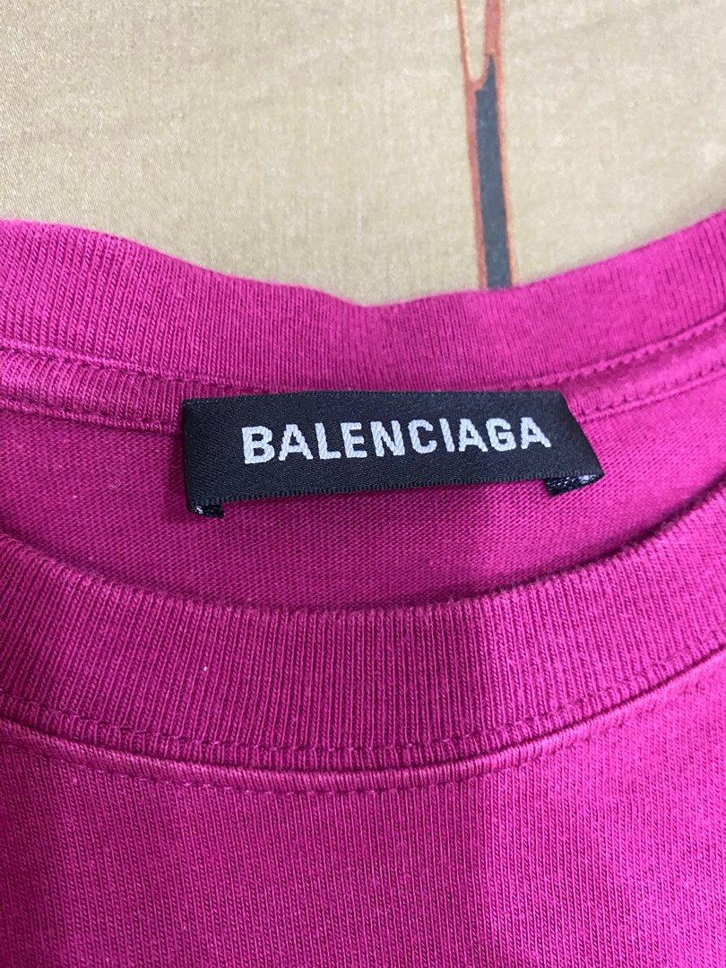 light purple balenciaga shirt